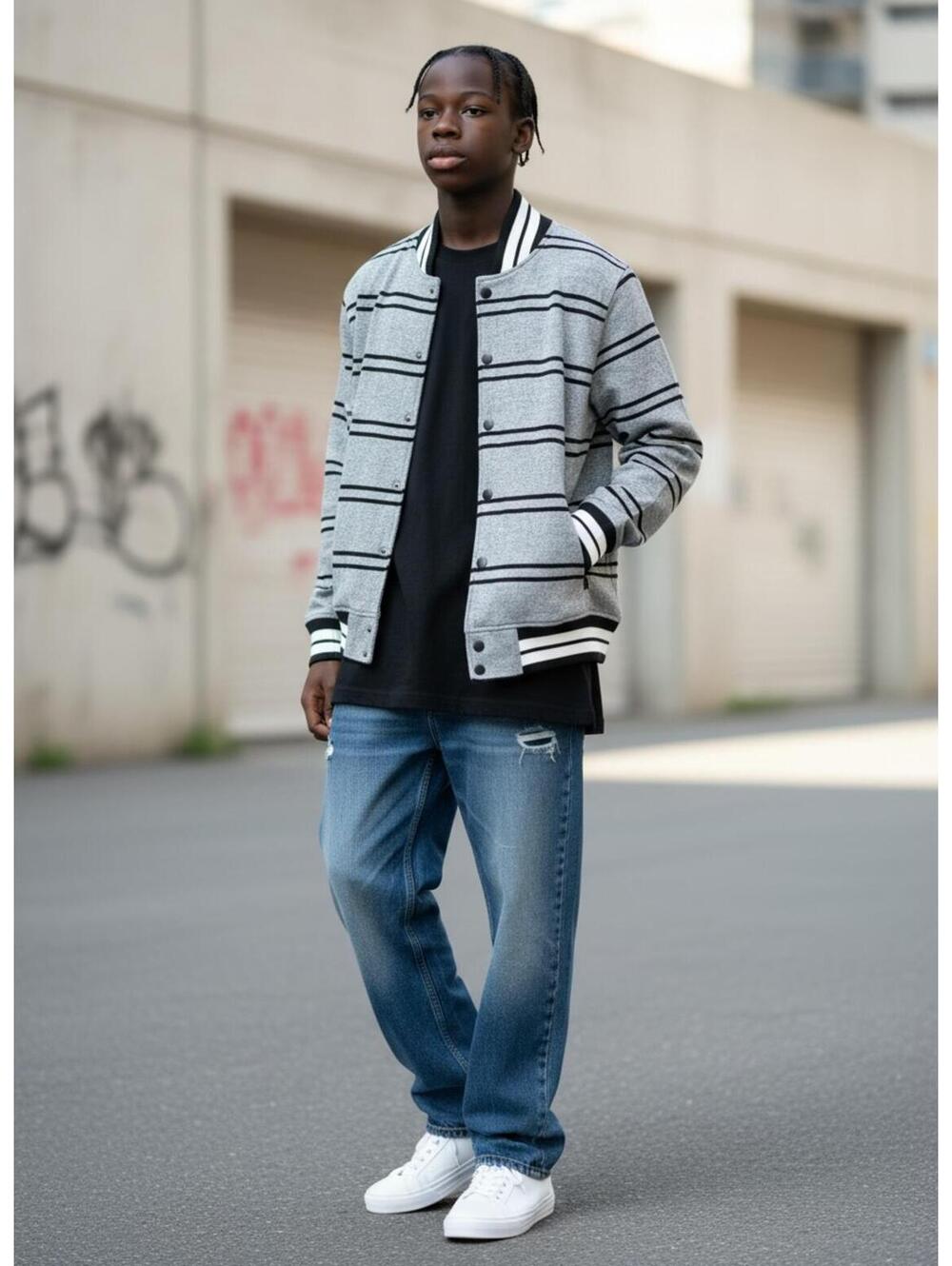 🔥 Brooklyn Cloth Bomber Jacket Like New Streetwear Essential